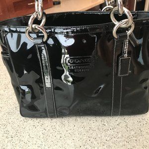 Coach Patent Leather Bag